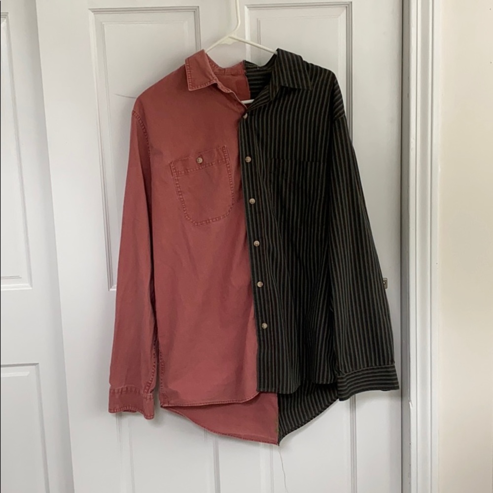Vintage two toned button down!!